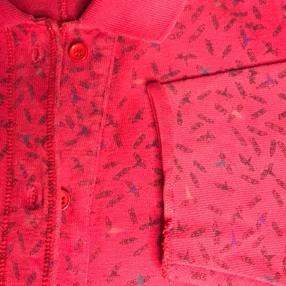 🎒VTG 80s GENERRA  Rugby shirt - Picture 5 of 7